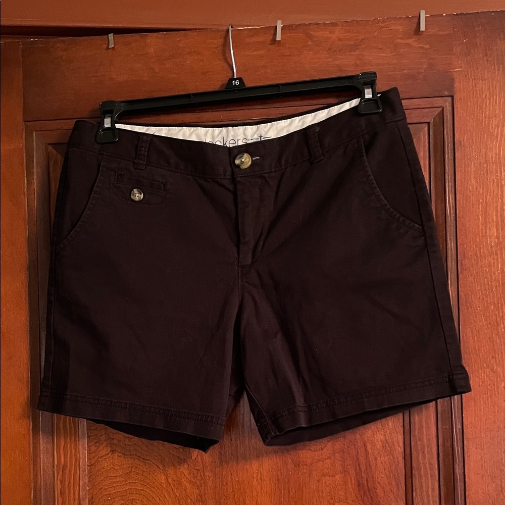 Women's Dark Brown Shorts